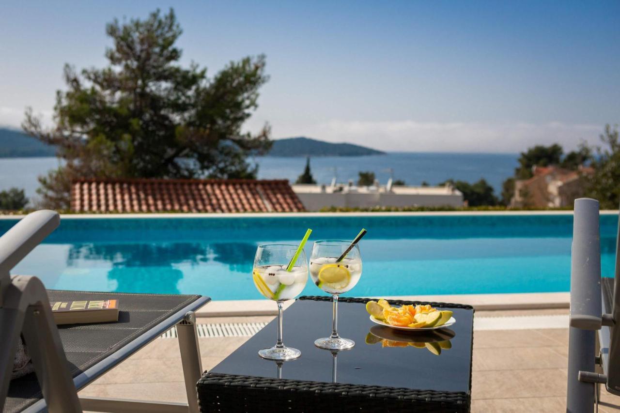 Villa Tela With Pool Zaboric Exterior foto